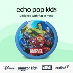 Echo Pop Kids with Marvel superheroes design