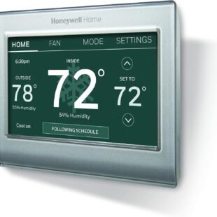 Honeywell Home smart thermostat interface display