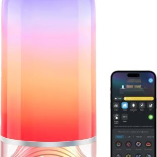 Smart lamp with mobile app control interface