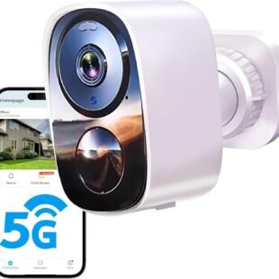 5G security camera with smartphone app