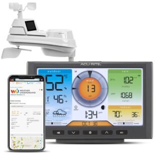 AcuRite weather station with smartphone compatibility.